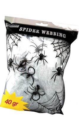 Toile Araignée 228 g Blanche