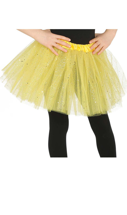 Tutu Jaune Brillant enfant
