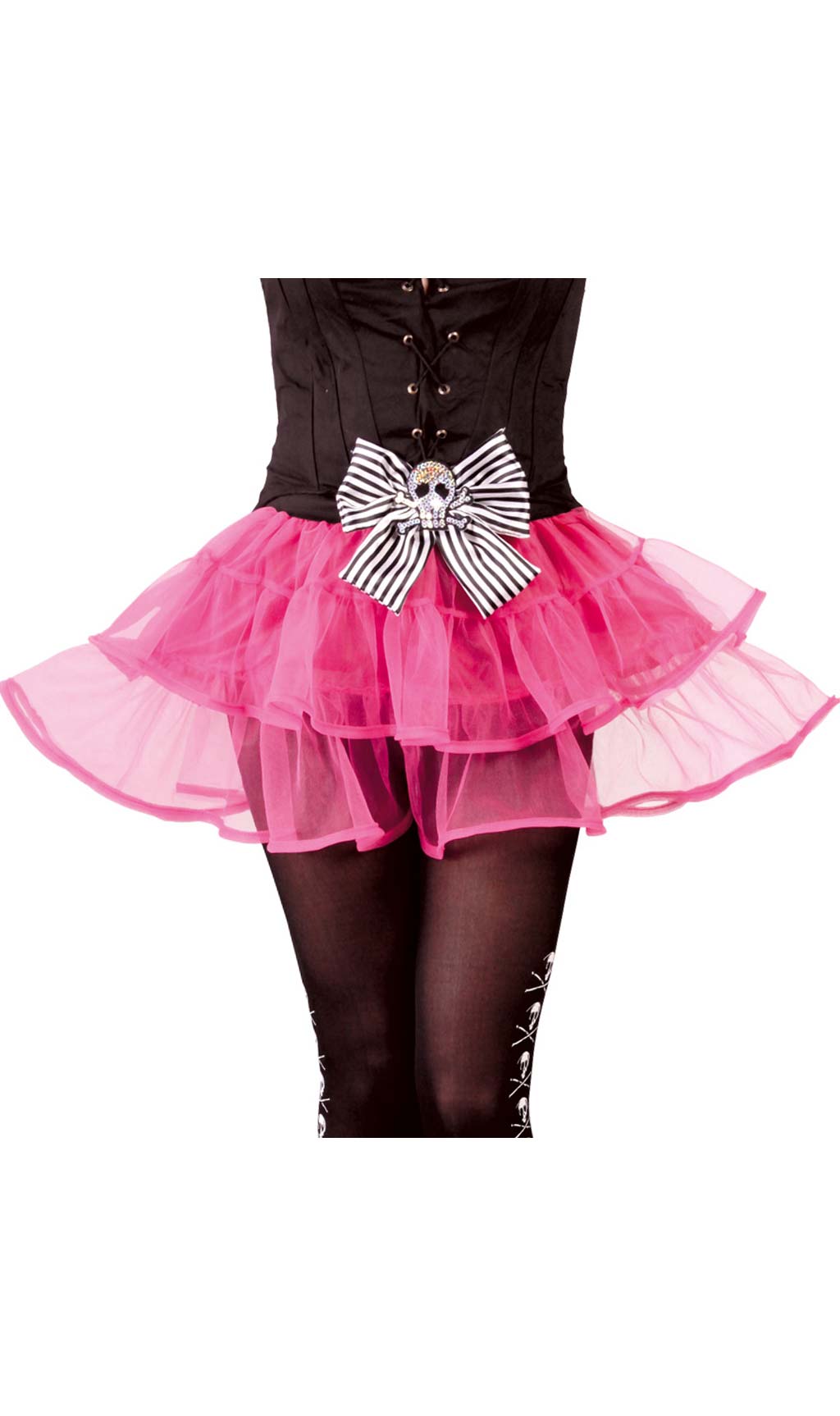 Tutu Tête de Mort Rose