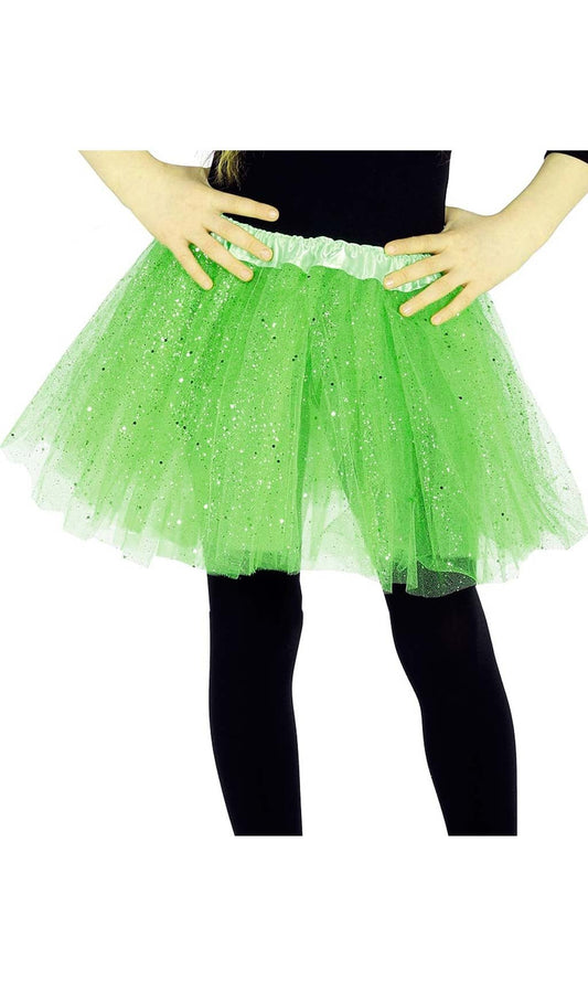 Tutu Vert Brillant enfant